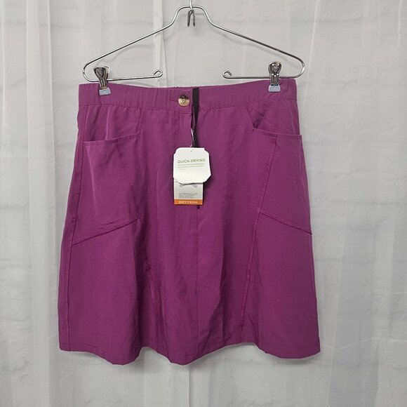 NWT Little Donkey Andy Women's Athletic Skort UPF 50+ Quick Dry Golf Tennis XL - Picture 1 of 11